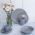 Farfurie desert Diana Rustic, Ambition, 19 cm, ceramica, gri