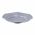 Farfurioara Diana Rustic, Ambition, ceramica, 11 cm, gri