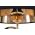 Lampa de masa Glam Harts, Mauro Ferretti, Ø30 x 54.5 cm, 1 x E27, 40W, fier