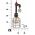 Lustra Manhattan Simply, Mauro Ferretti, Ø13 x 41 cm, 1 x E27, 20W, fier