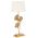 Lampa de masa Glamy, Mauro Ferretti, 1 x E27, 40W, fier/poliester, auriu/alb