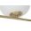 Lampadar Oval Glamy, Mauro Ferretti, 2 x E27, 40W, 51x24x180 cm, fier
