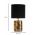Lampa de masa Glam Dark, Mauro Ferretti, 1 x E27, 40W, Ø 15x28 cm, ceramica, negru/auriu