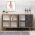 Consola, Mod Design, Planky, 140 x 86 x 40 cm, pal melaminat, stejar/gri