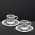 Set 6 cesti cu farfurie GELENEKSEL 003, Helen Porselen, ceramica, multicolor