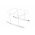 Balansoar bebelusi, Hudson, Hier Metal, Gri/Alb