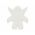 Perna universala copii Baby Pad, Angel Wings, 60x63x5 cm, Bumbac, Ecru