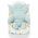 Perna universala copii Baby Pad, Angel Wings, 60x63x5 cm, Bumbac, Verde menta