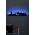 Decoratiune luminoasa LED, NYC Skyline, MDF, 60 LED-uri, Albastru