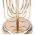Lampa de masa Krista, Mauro Ferretti, 1 x E27, 40W, Ø28x55 cm, fier/textil