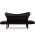 Canapea extensibilă cu 2 locuri, Futon, 859FTN1226, Metal, Negru