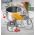 Set de gatit 6 piese, cu manere pliabile, Cooking by Heinner, Milena, inox, gri