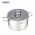 Set de gatit 6 piese, cu manere pliabile, Cooking by Heinner, Milena, inox, gri