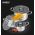 Set de gatit 6 piese, cu manere pliabile, Cooking by Heinner, Milena, inox, gri