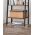 Biblioteca Alinru Ladder, Vasagle, 56 x 32 x 172, PAL/otel, maro rustic