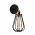 Aplica de perete, Alby, 525NOR3177, Metal, Negru/Bronz