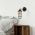 Aplica de perete, Alby, 525NOR3175, Metal, Negru/Auriu