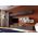 Living Pati 125 - Mobila Sufragerie Gri Beton + Alb