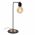 Lampa de masa, Alby, 525NOR2169, Metal, Negru/Cupru