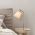 Lampa de masa, Alby, 527ABY2192, Metal, Alb / Vintage