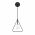 Aplica de perete, Fulgor, 942FLG2106, Metal, Alb/Negru