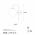 Aplica de perete, Fulgor, 942FLG1333, Metal, Alb/Negru