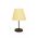 Lampa de masa, FullHouse, 390FLH1710, Metal, Crem/Negru