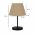 Lampa de masa, Insignio, 780SGN2540, Metal, Bej/Negru