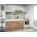 Set Mobila Bucatarie Gastro 220 Alb/Stejar - C06