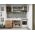 Set Mobila Bucatarie Gastro 200 Alb/Stejar - C08