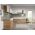 Set Mobila Bucatarie Colt Gastro 300*240 Alb/Stejar - C28
