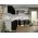 Set Mobila Bucatarie Colt Mina 240*240 Alb/Ferrara - C27