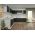 Set Mobila Bucatarie Colt Mina 300*240 Alb/Ferrara - C28