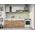 Set Mobila Bucatarie Gastro 180 Alb/Stejar - C05
