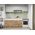 Set Mobila Bucatarie Gastro 220 Alb/Stejar - C06
