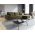 Coltar dreapta, Madara, Mazzini Sofas, 5 locuri, gold legs, 254x182x90 cm, catifea, verde