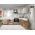 Set Mobila Bucatarie Colt Gastro 300*210 Alb/Stejar - C37