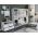 Set Mobila Dormitor Nordis Alb C22 cu oglinda