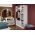 Dulap Relax Alb / Stejar k02 - C124/05 cu oglinda