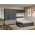 Set Mobila Dormitor Noce 3.05m cu pat incadrat