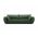 Canapea 3 locuri, Kaelle, Micadoni Home, BL, 208x100x85 cm, poliester chenille, verde bottle