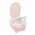 Olita cu manere U-grow, 31.5x22x36 cm, plastic, roz