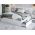 Pat Alb Tapitat optional lada de depozitare 140x200 2 sertare