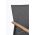 Scaun de gradina Cameron, Bizzotto, 59 x 61 x 88 cm, aluminiu/textilena, gri carbune