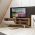 Comoda TV, Mod Design, Maku, 120x47x35 cm, Stejar / Alb