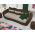 Canapea Velur Crem / Maro