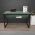 Birou, Zena Home, Lona, 120x72.8x60 cm, PAL, Verde/Negru