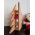 Suport lumanare, Natural, 25x8.5x35 cm, Placaj, Verde