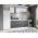 Set Mobila Bucatarie Mina Dual 180 Gri Antracit/Alb C99