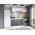 Set Mobila Bucatarie Mina Dual 200 Gri Antracit/Alb C102